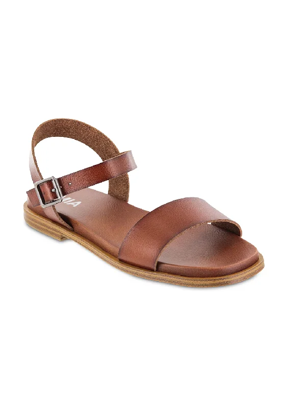 Modern Flat Shoes Offers KARINA - COGNAC