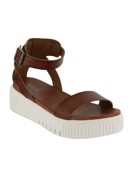 Outdoor Hiking Shoes Promotion LUNNA - COGNAC