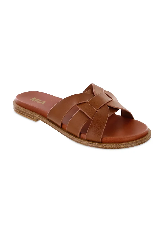 Comfortable Business Shoes POLIANA - COGNAC