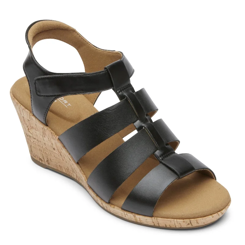 Comfortable Maternity Shoes Women's Rockport, Briah Gladiator Sandal