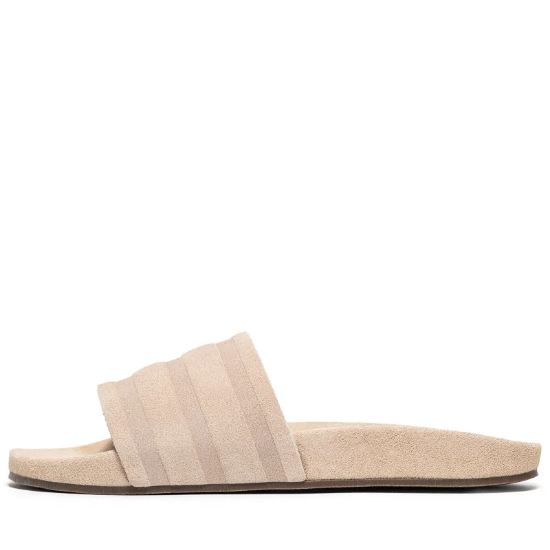 Must-Have Style Discounts Adidas Adilette Suede - Magic Beige/Gum