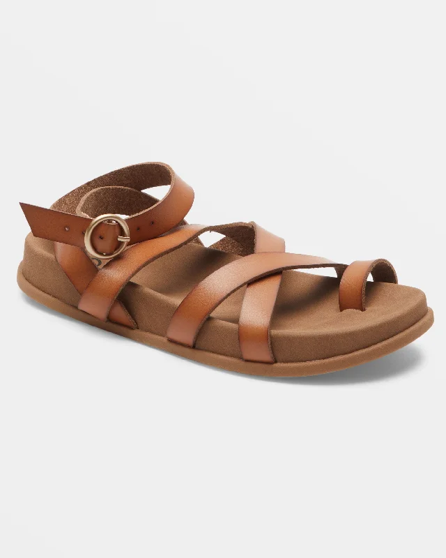 Exclusive Designer Style Deals Ahri Sandals - Tan