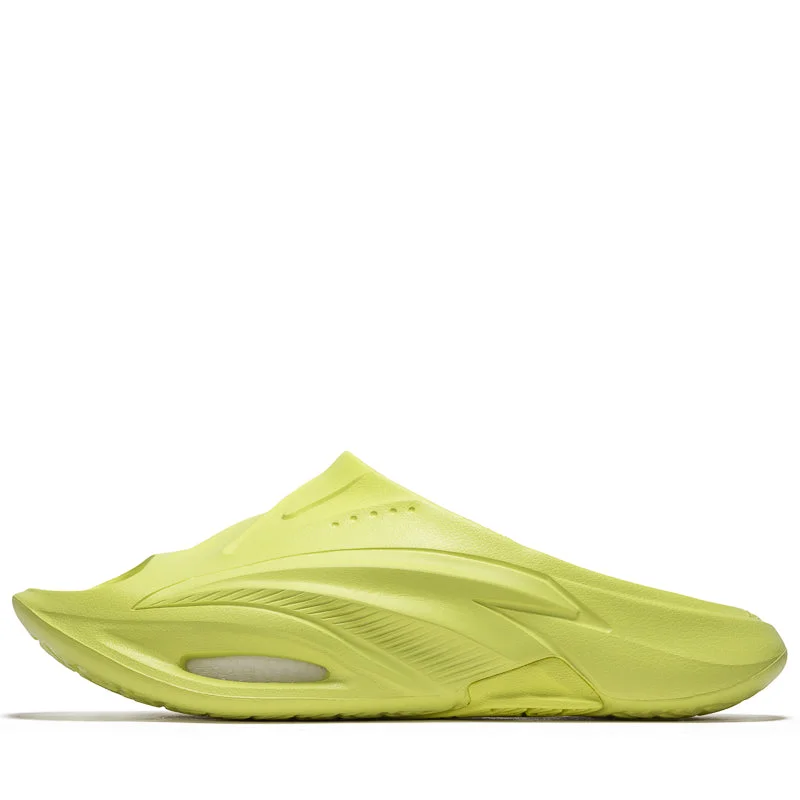 Vintage-Inspired Style Offers Anta KAI 1 Slide - Lime Green