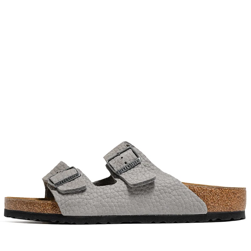 Functional Comfort Shoes Deals Birkenstock Arizona Nubuck - Desert Buck Whale Grey