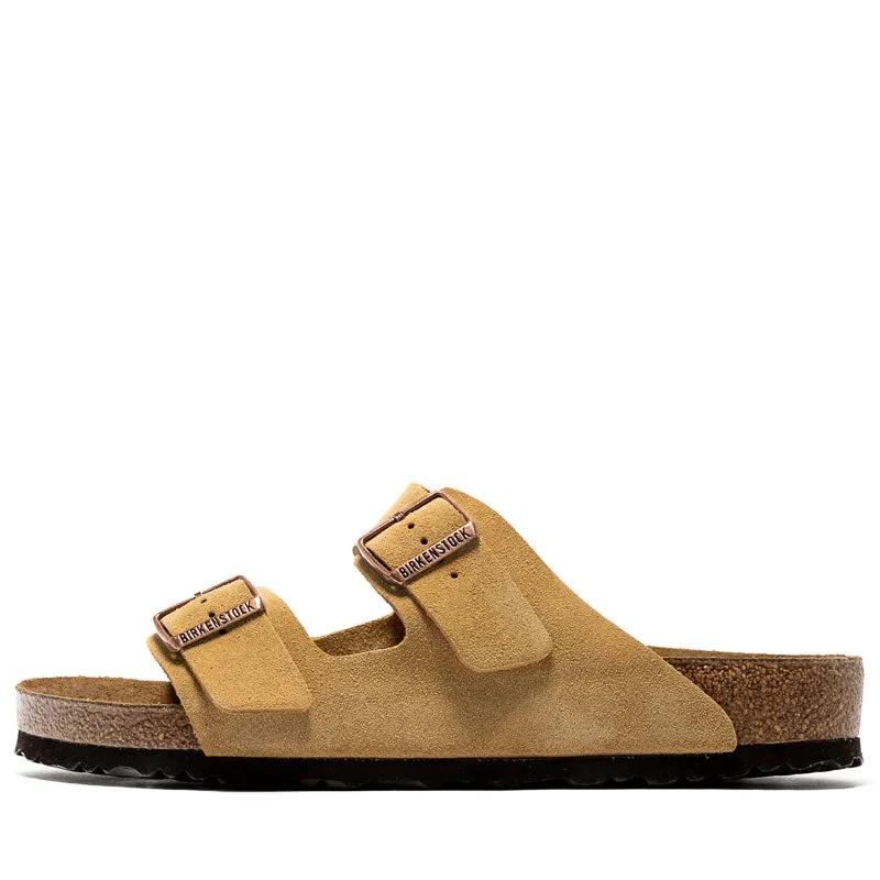 Athleisure Style Sale Birkenstock Arizona Suede - Latte Cream