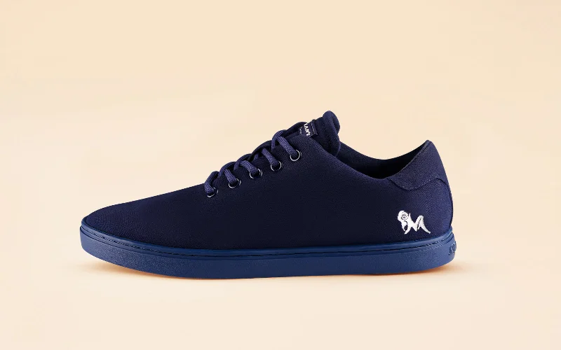 New Styles Just In Cotton Classic Sneakers : Midnight Blue