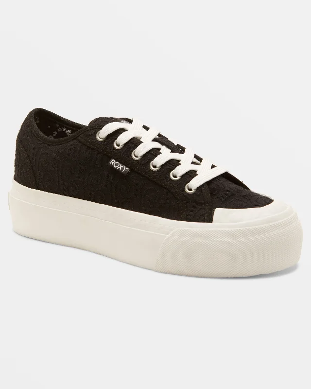 End Of Season Clearance Cruizer Platform Shoes - Black