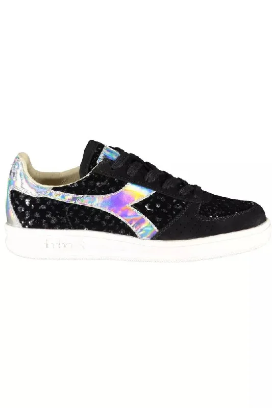 Don't Miss Out Diadora Chic  Lace-Up Sneakers with Contrasting Women's Details