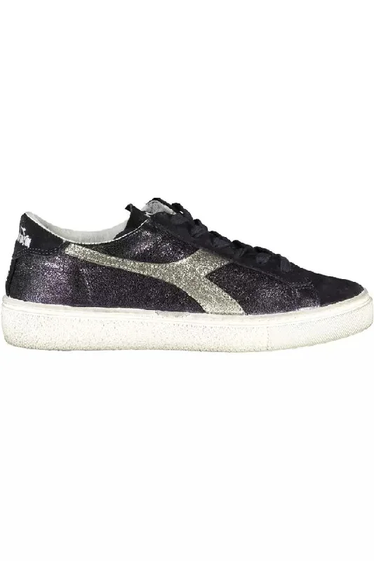 Polished Style Deals Diadora Elegant Lace-Up Sneakers with Contrasting Women's Details Polished Style Deals Diadora Elegant Lace-Up Sneakers with Contrasting Women's Details
