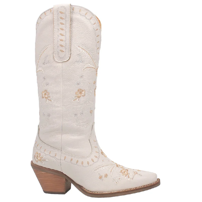 Winter Warehouse Sale Full Bloom Floral Round Toe Cowboy Boots