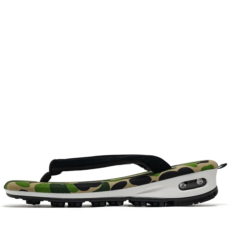 Modish Fashion Discounts Goyemon x A Bathing Ape ABC Unda Sandals - Green