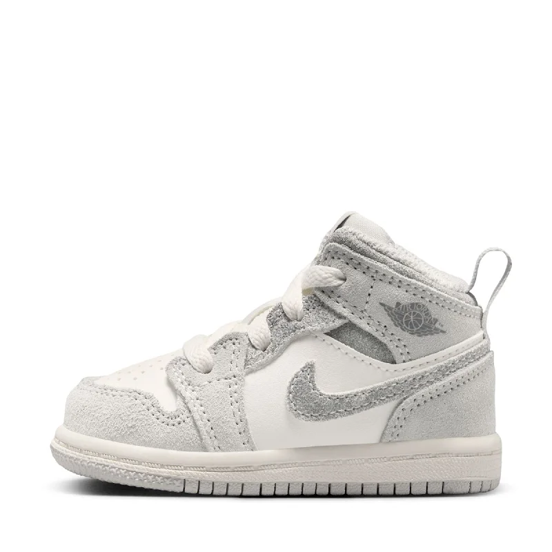 Trendy Casual Shoes Offer Jordan 1 Mid SE (TD) - Neutral Grey/Smoke Grey