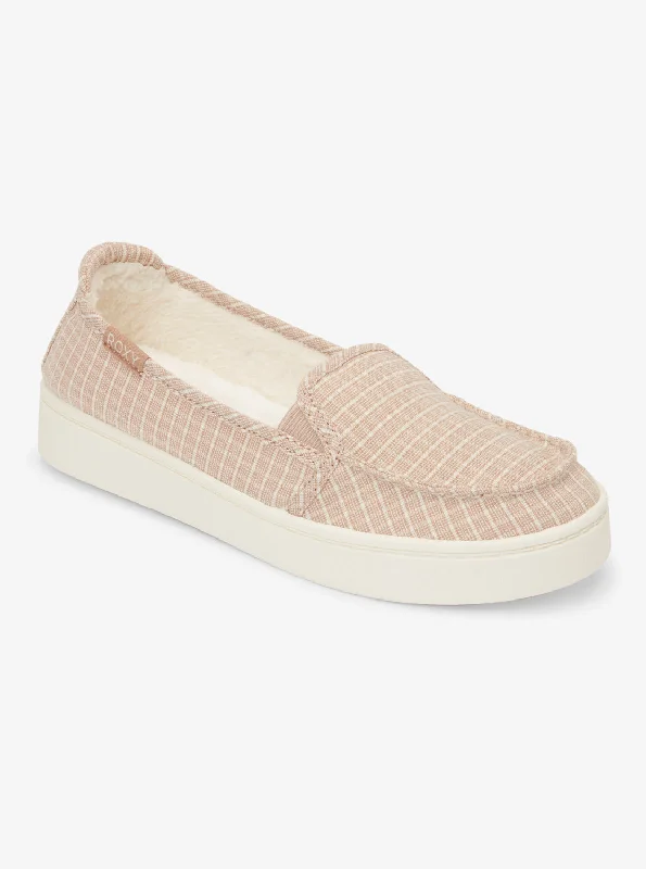 Trendy Styles Minnow Plus Fur Shoes - Light Brown