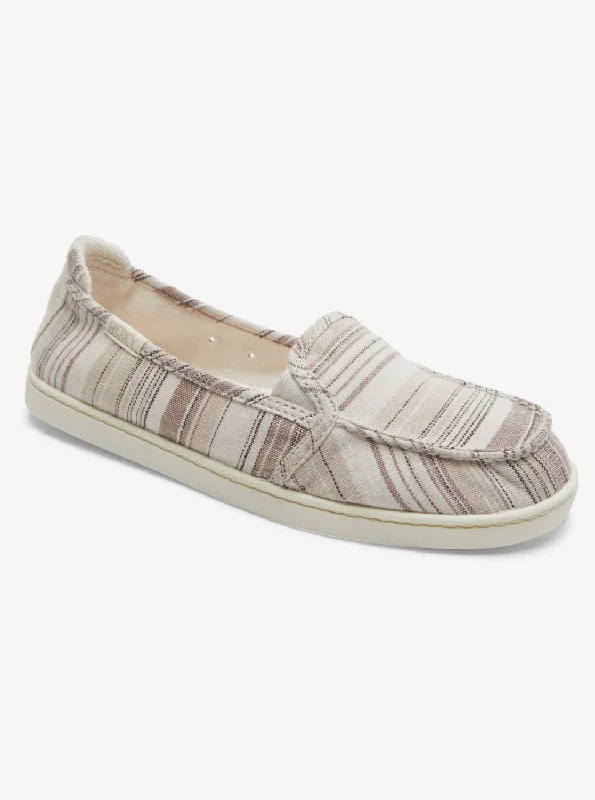 Statement Casual Shoes Minnow Slip-On Shoes - Tan 1