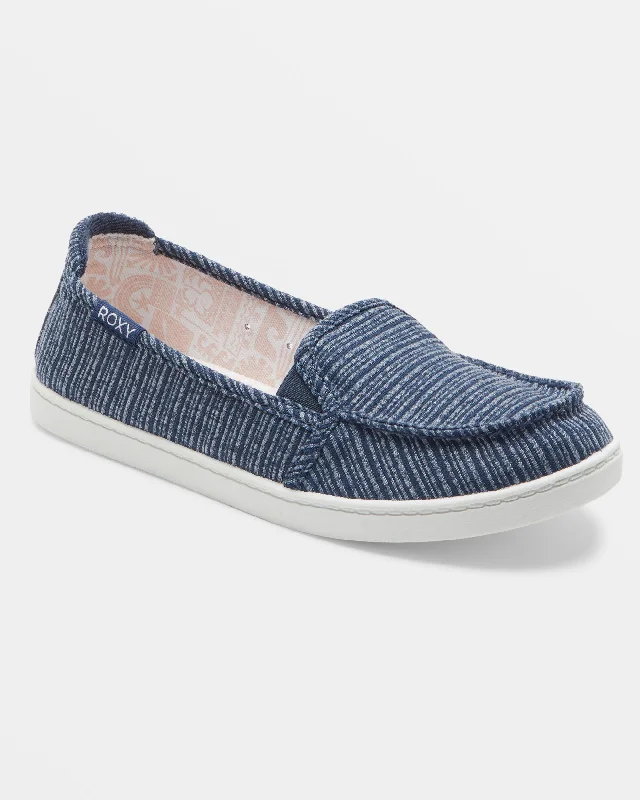Versatile Shoes Promotion Minnow Slip-On Shoes - Navy