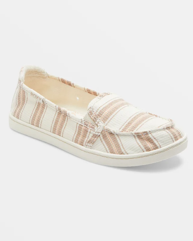 Valentine's Special Minnow Slip-On Shoes - Light Brown/White