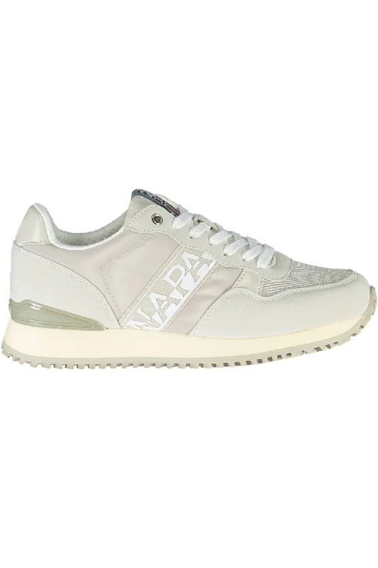 Gift Ideas Napapijri Chic  Lace-Up Sneakers with Logo Women's Accent