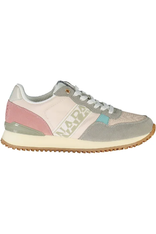 Best Sellers Napapijri Chic  Laced Sneakers with Logo Women's Detail