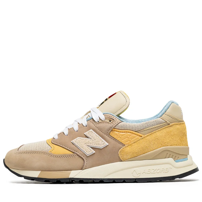 Luxury Women's Shoes New Balance Made in USA 998 - Incense/Sandstone