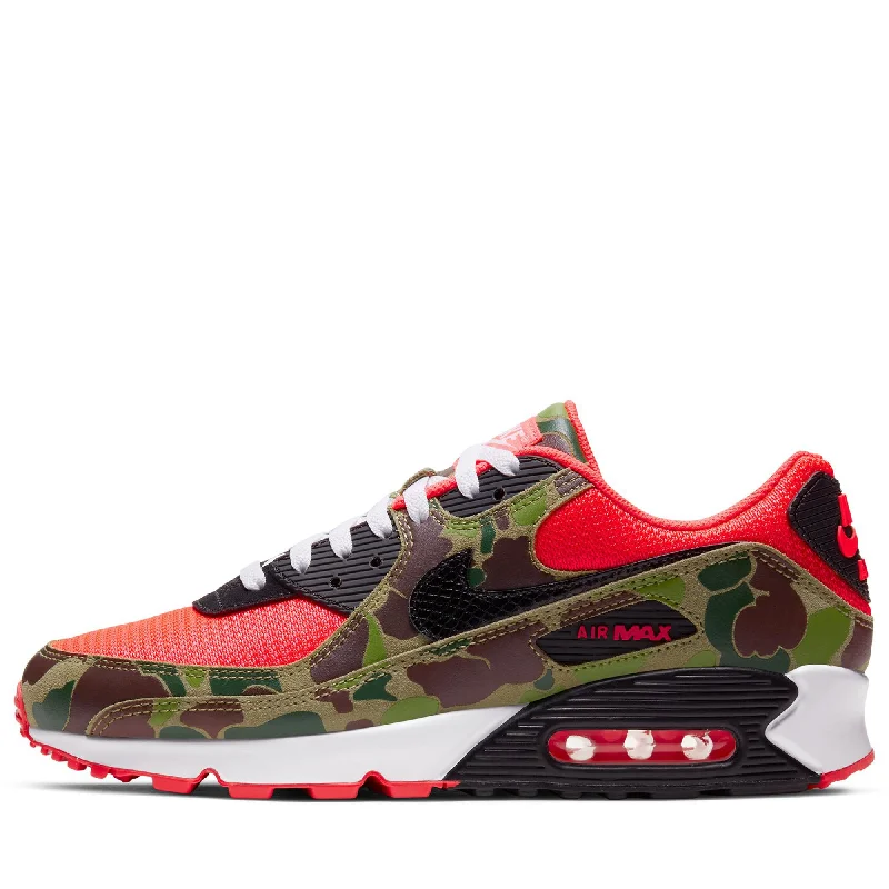 Sleek Dress Shoes Deal Nike Air Max 90 SP 'Reverse Duck Camo' - Infrared/Black