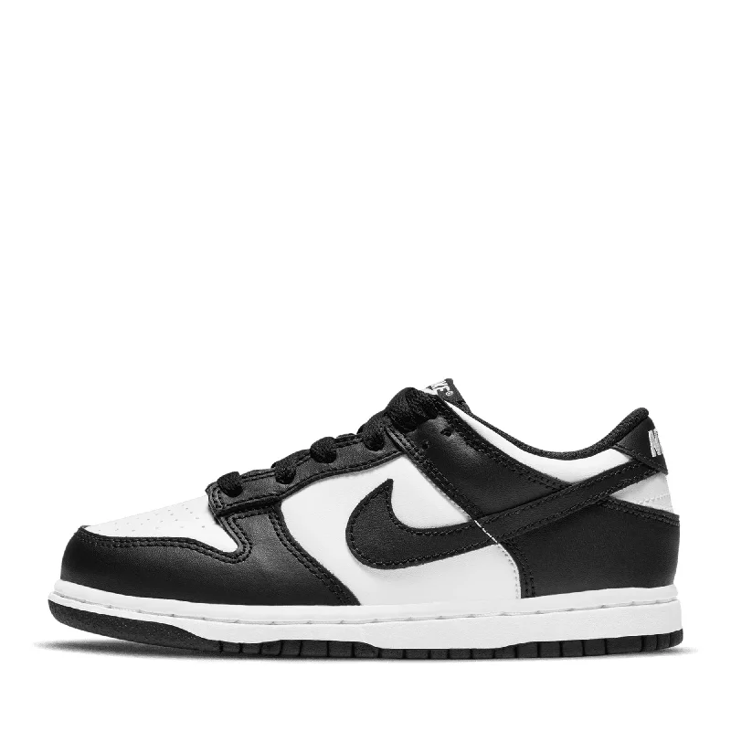 Women's Everyday Flats Nike Dunk Low 'Panda' (PS) - White/Black