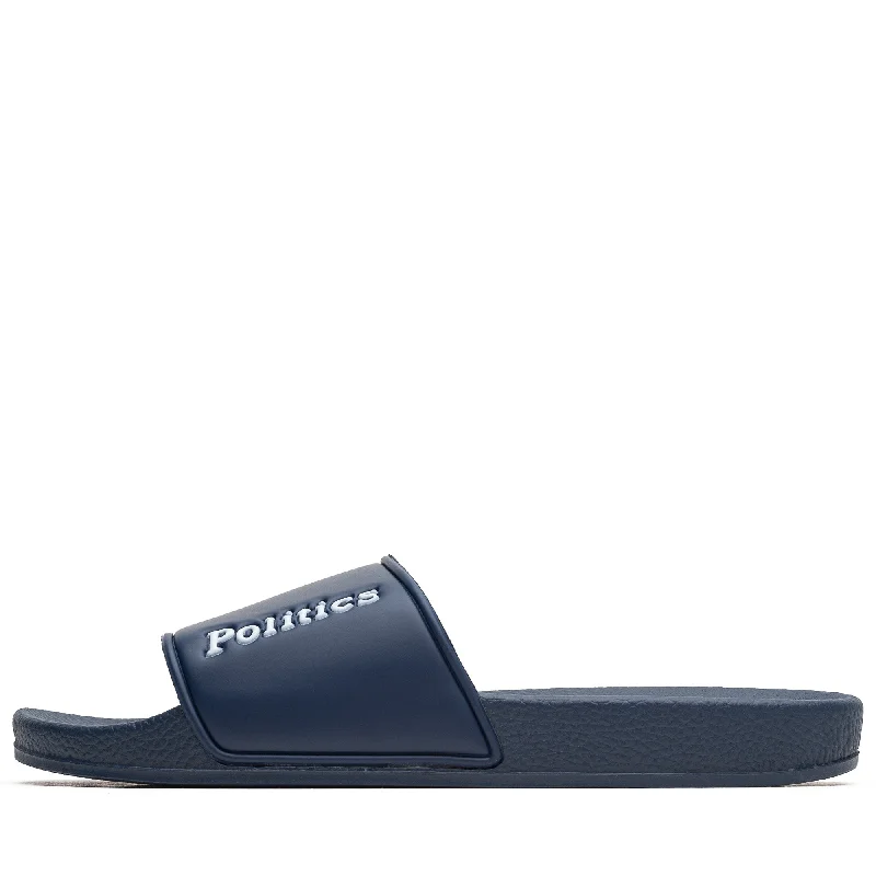 On-Trend Fashion Offers Politics Summer Slides - Navy