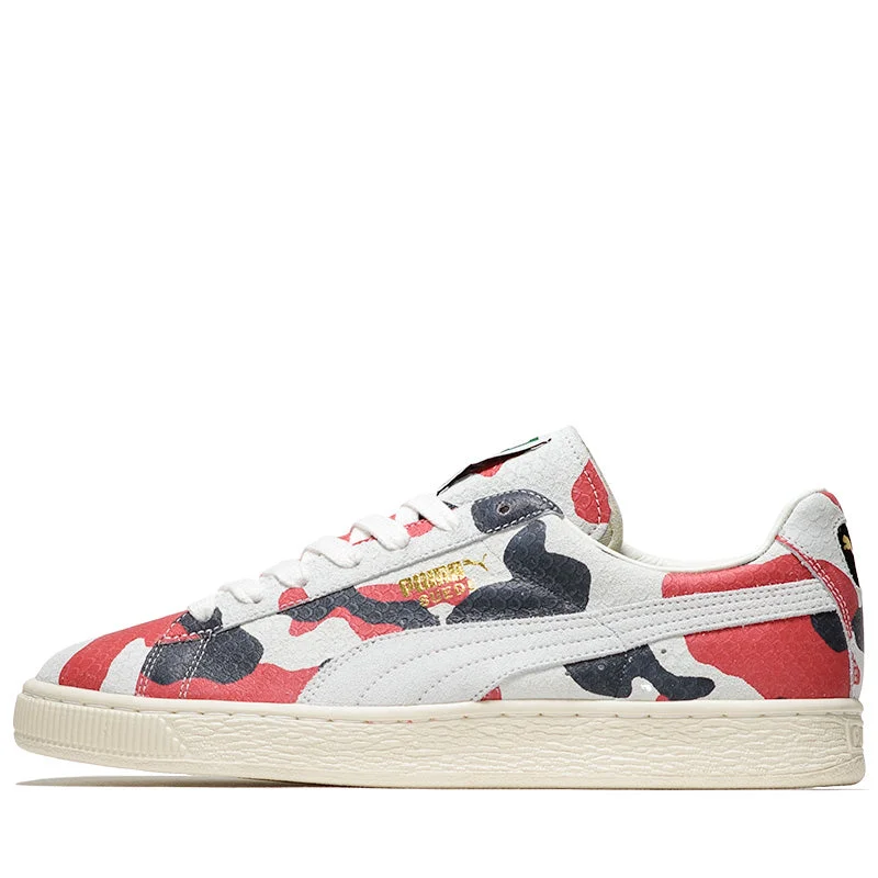 Huge Price Cut Puma Suede Made In Japan KOI - White/Red