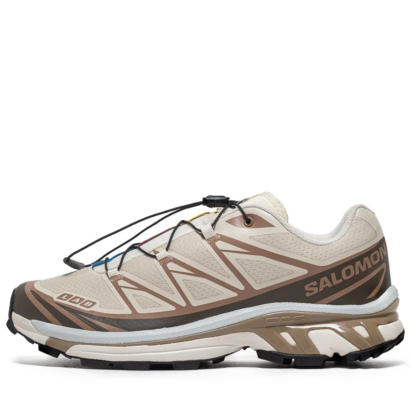 Sustainable Footwear Sale Salomon XT-6  - Almond Milk/Portabella