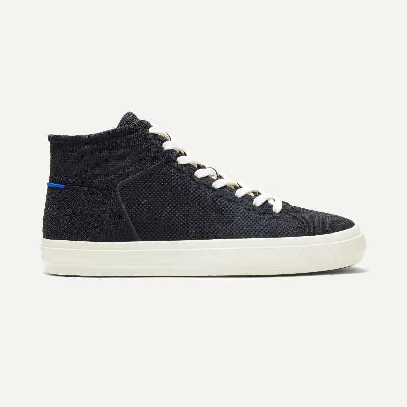 Chic & Cozy Collection The Women's High Top Sneaker - Black