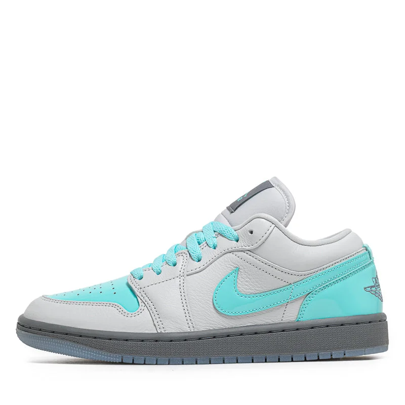 High-Fashion Casual Shoes Women's Air Jordan 1 Low SE - Photon Dust/Aurora Green