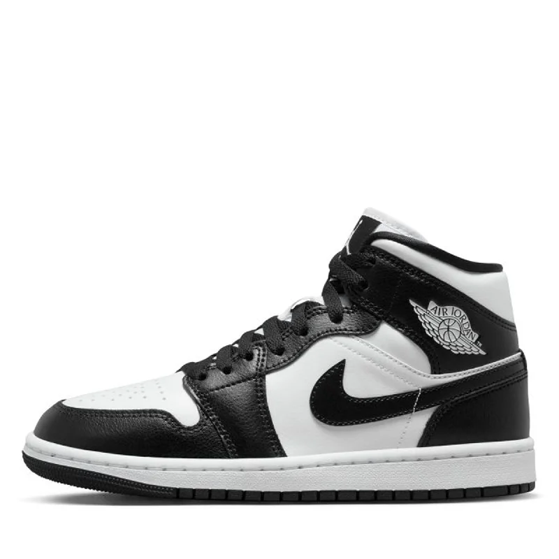 New Arrivals Women's Air Jordan 1 Mid - White/Black