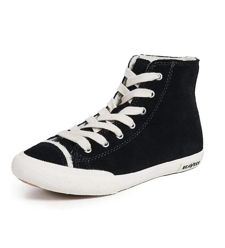 Trendy Fashion Sale Women's Army Issue High Wintertide Sneaker In Black