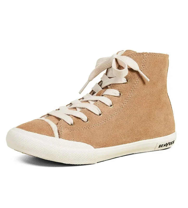 Seasonal Style Discounts Women's Army Issue High Wintertide Sneaker In Sand Suede