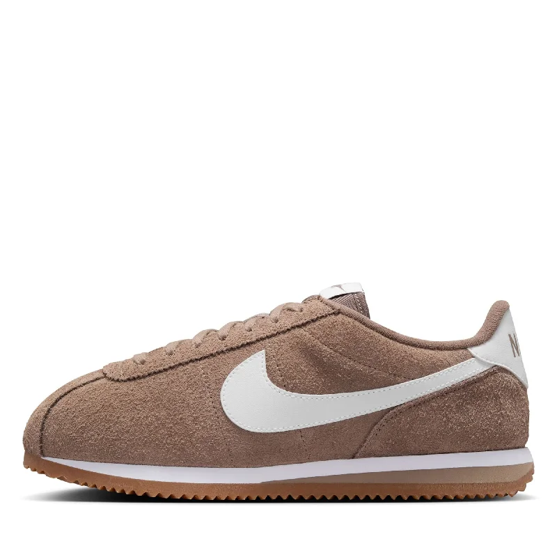 Exclusive Sale Women's Nike Cortez Vintage Suede - Mink Brown/White