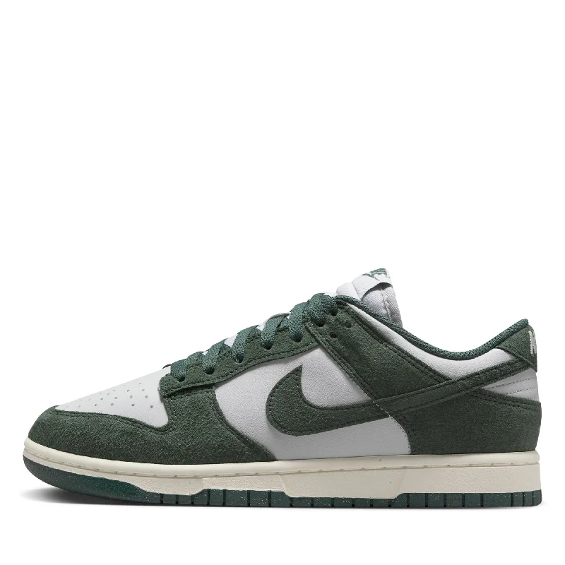 Holiday Glam Women's Nike Dunk Low - Photon Dust/Vintage Green