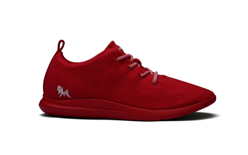 Seasonal Picks Wool Joggers : Coral Red