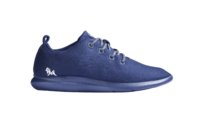 Discount Extravaganza Wool Joggers : Midnight Blue
