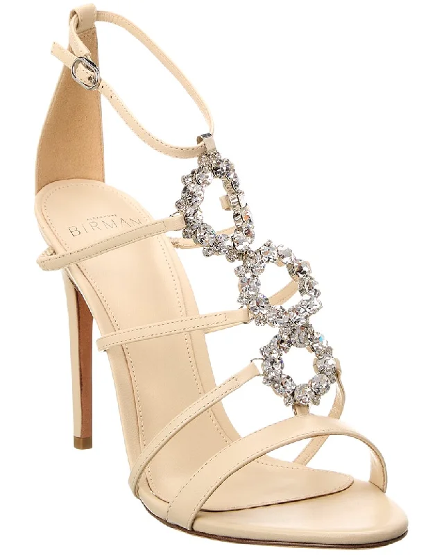 Everyday Shoes Promotion Alexandre Birman Alice Crystal 100 Leather Sandal