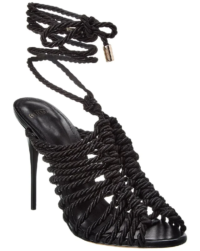 Dive Into Trendy Styles Alexandre Birman Barbara 100 Lurex & Leather Sandal