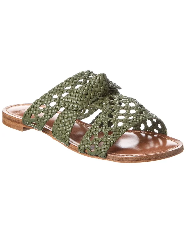 Non-Slip Shoes Sale Alexandre Birman Clarita Braided Leather Sandal