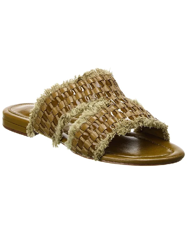 Comfortable Motion Flexible Shoes Alexandre Birman Kate Leather Sandal