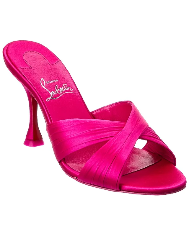 Exclusive Discount Christian Louboutin Nicol Is Back 85 Satin Sandal