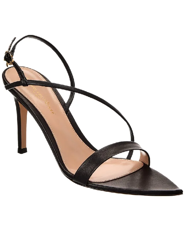 Inspired By You, Designed For You Gianvito Rossi 85 Leather Sandal