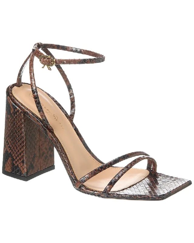 Best-Sellers Gianvito Rossi 95 Snake-Embossed Leather Sandal