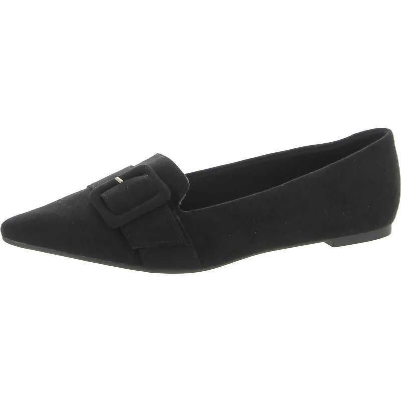 Limited-Time Shoe Deals Journee Collection Womens Faux Suede Pointed Toe Loafers