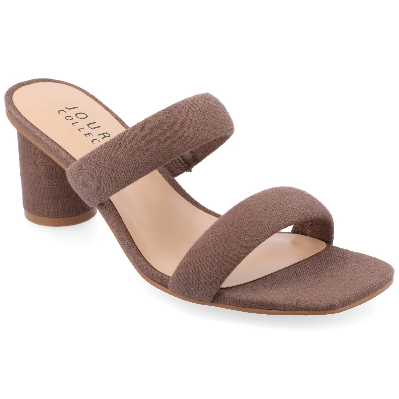 Designer Shoes Clearance Journee Collection Women's Tru Comfort Foam Aniko Sandals