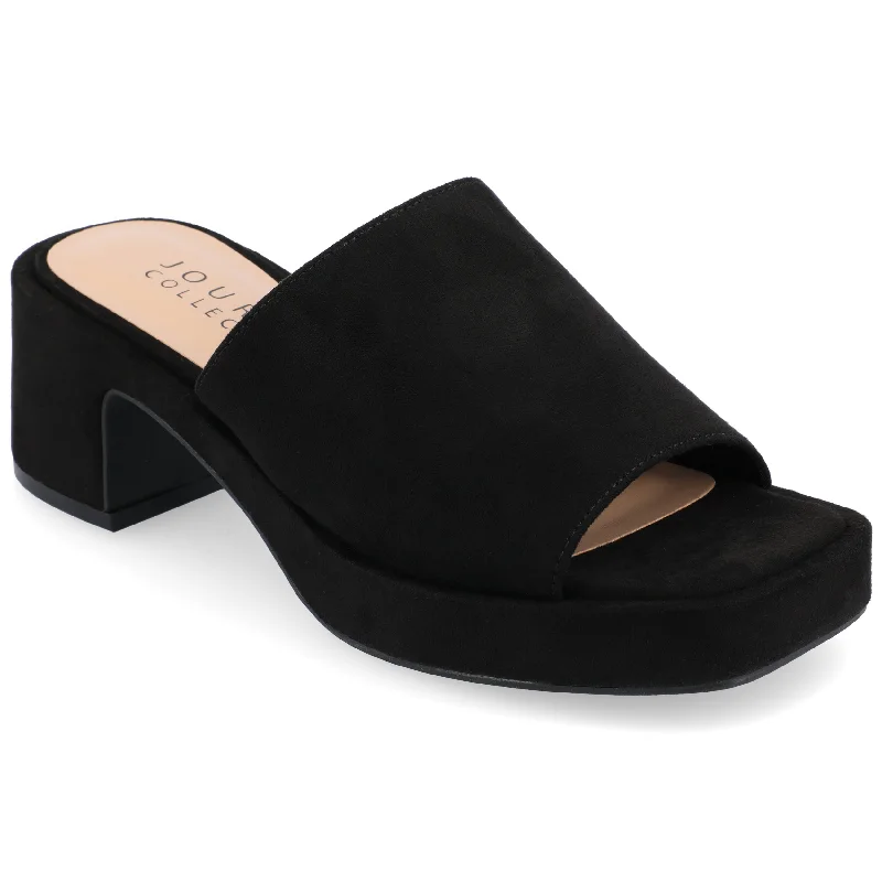 Comfortable Outdoor Shoes Journee Collection Women's Tru Comfort Foam Bessa Sandals