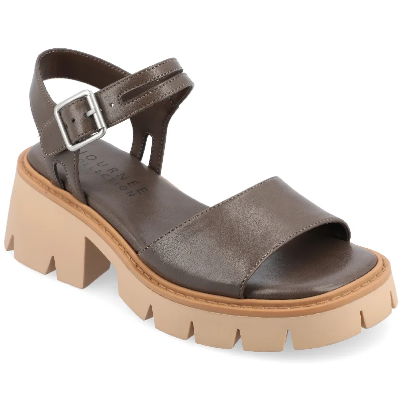 Comfortable Flat Feet Shoes Journee Collection Women's Tru Comfort Foam Tillee Sandals Comfortable Flat Feet Shoes Journee Collection Women's Tru Comfort Foam Tillee Sandals