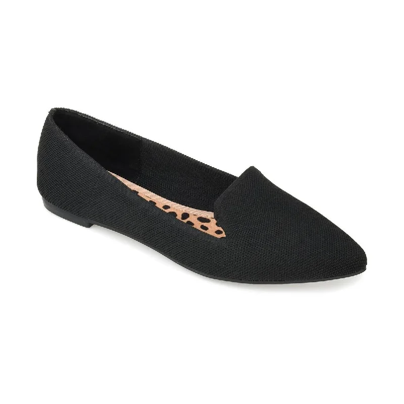 Comfortable Dress Shoes Journee Collection Womens Vickie Knit Slip On Loafers