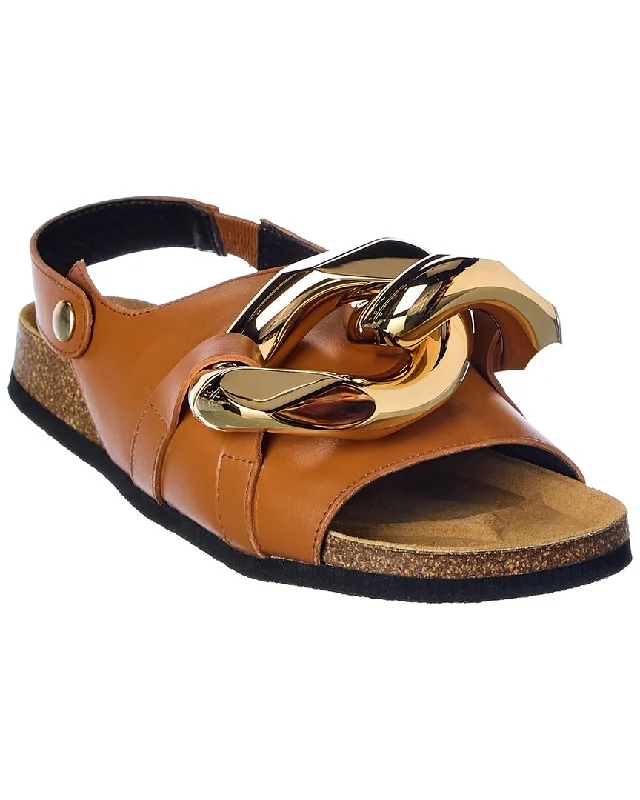 Trend Alert JW Anderson Chain Leather Sandal